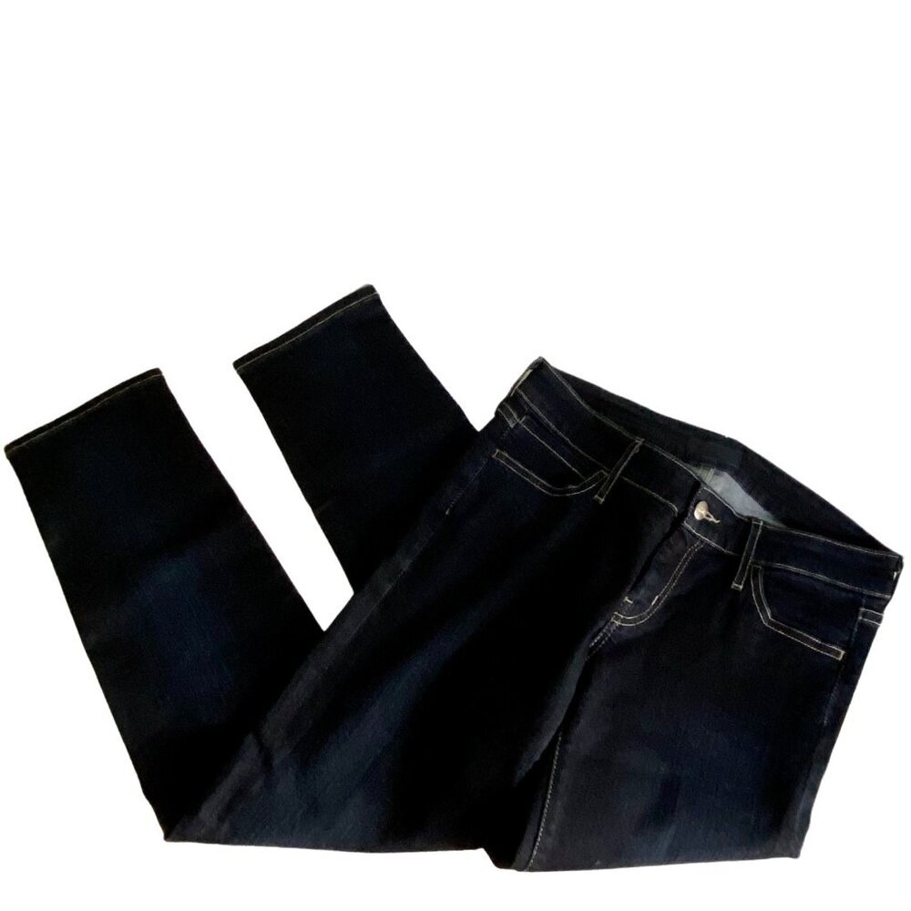 Koral Low Rise Cigarette Dark Wash Jeans Womens 29 - Picture 8 of 11